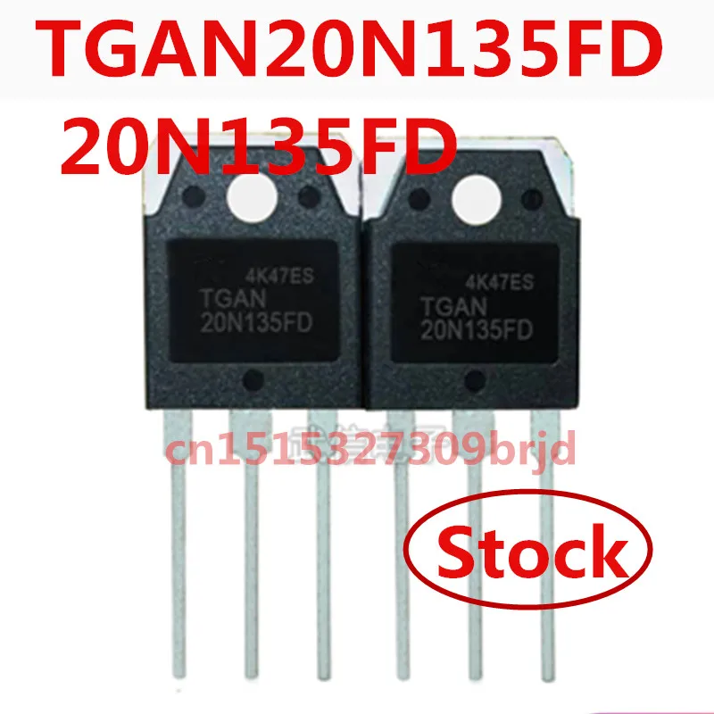 Original 5pcs/lot TGAN20N135FD 20N135FD TO-3P 1350V 20A New In stock