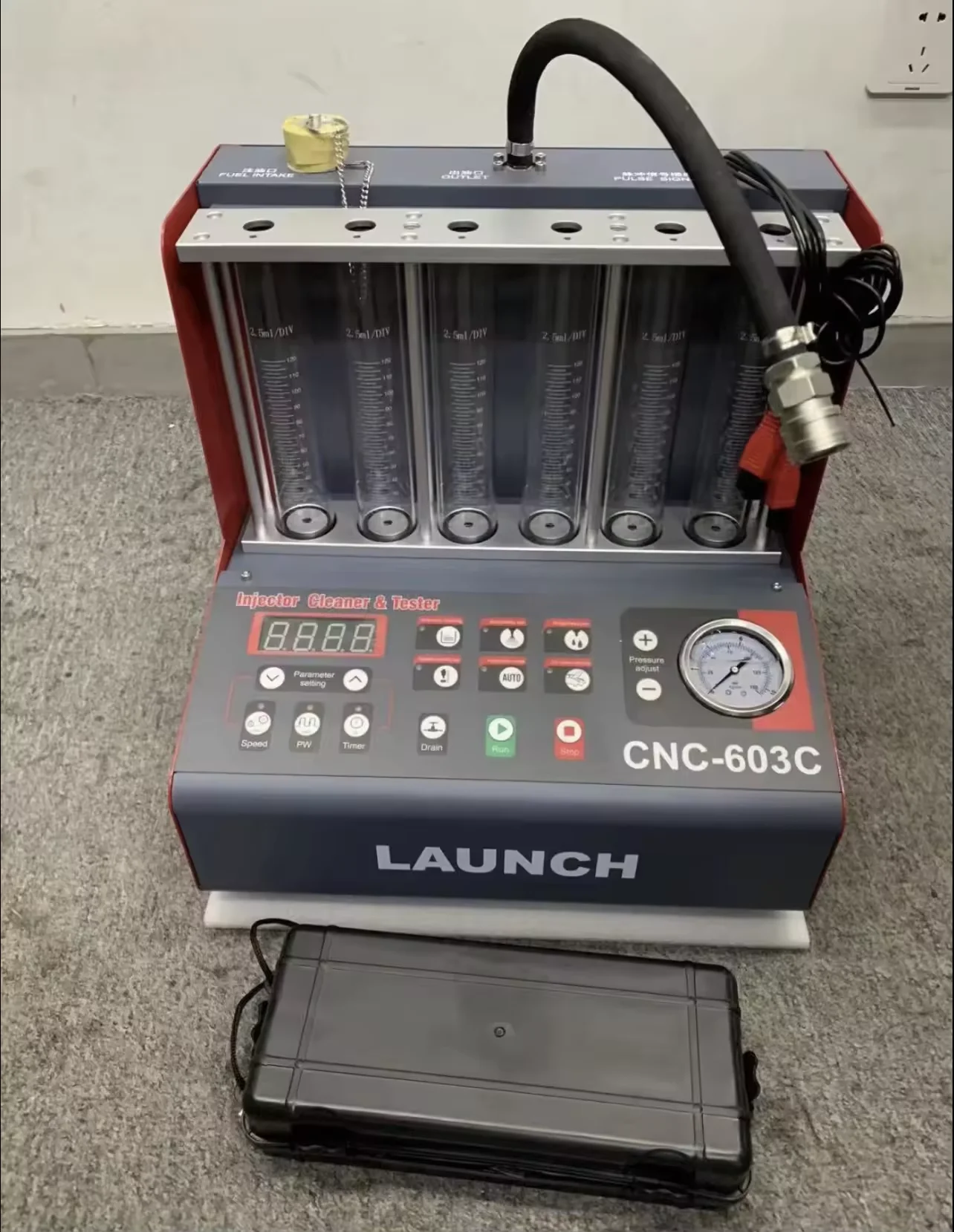 LAUNCH CNC-603C Fuel Injector Tester CNC-603A Car Cleaning Machine Test Bench Equipment