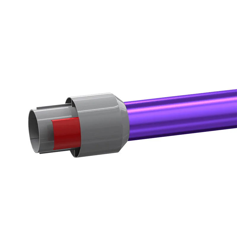 Telescopic Extension Rod for Dyson V6 Straight Pipe Metal Extension Bar Handheld Wand Tube Purple image 2