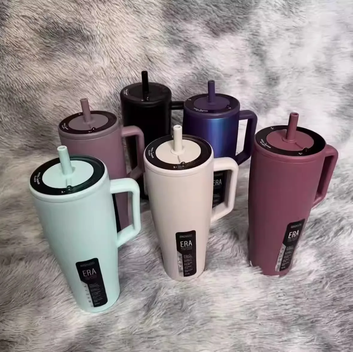 

Brumate Era BrüMate Insulated Cup with Handle And St Stainl Steel Thermal Capaci 6 Hours Leakproof Fre Sle