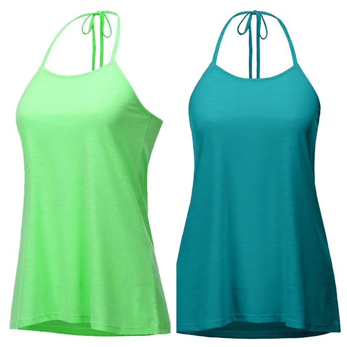 

Лето и Америка, новая простая однотонная футболка с лямкой на шее, жилет с лямкой на шее, женская блузка со шнуровкой на шее