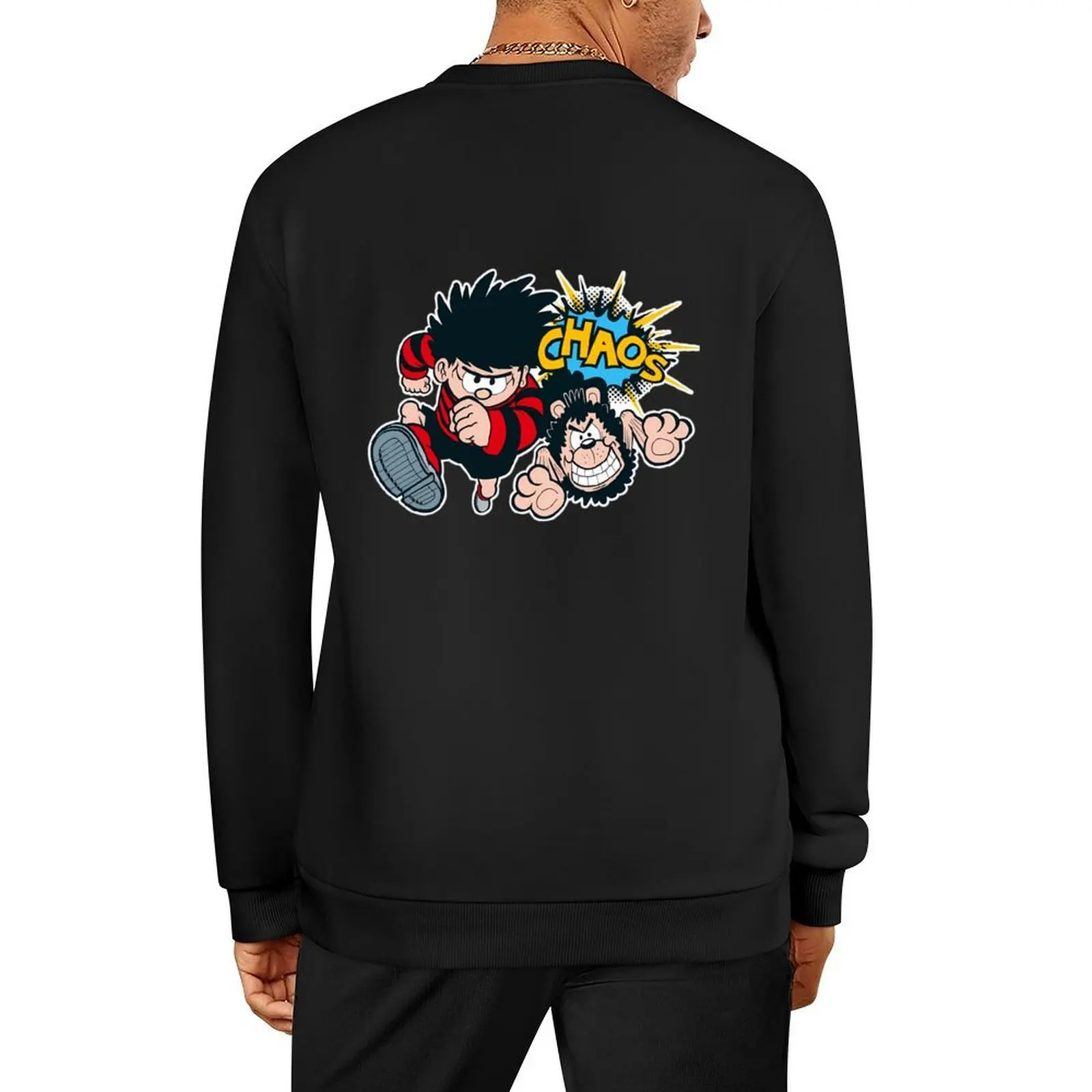 

Dennis the menace CHAOS retro style Pullover tracksuit men men clothes men's coat men's winter sweater men's sweatshirts