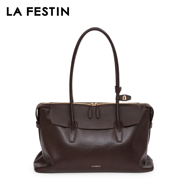 LA FESTIN Original Brand Women's Bag 2026 New Tote Bags Shoulder Bags Large Handbag Designer Bags Luxury Leather Bag Laptop Bag view 2