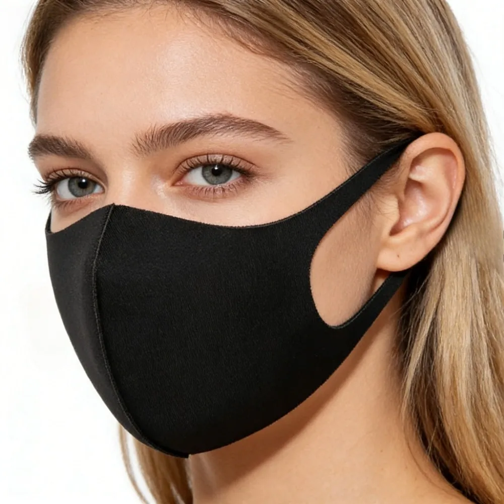 

Summer UV Protection Face Cover for Adults & Children, Lightweight Breathable Washable Earloop Face Mask