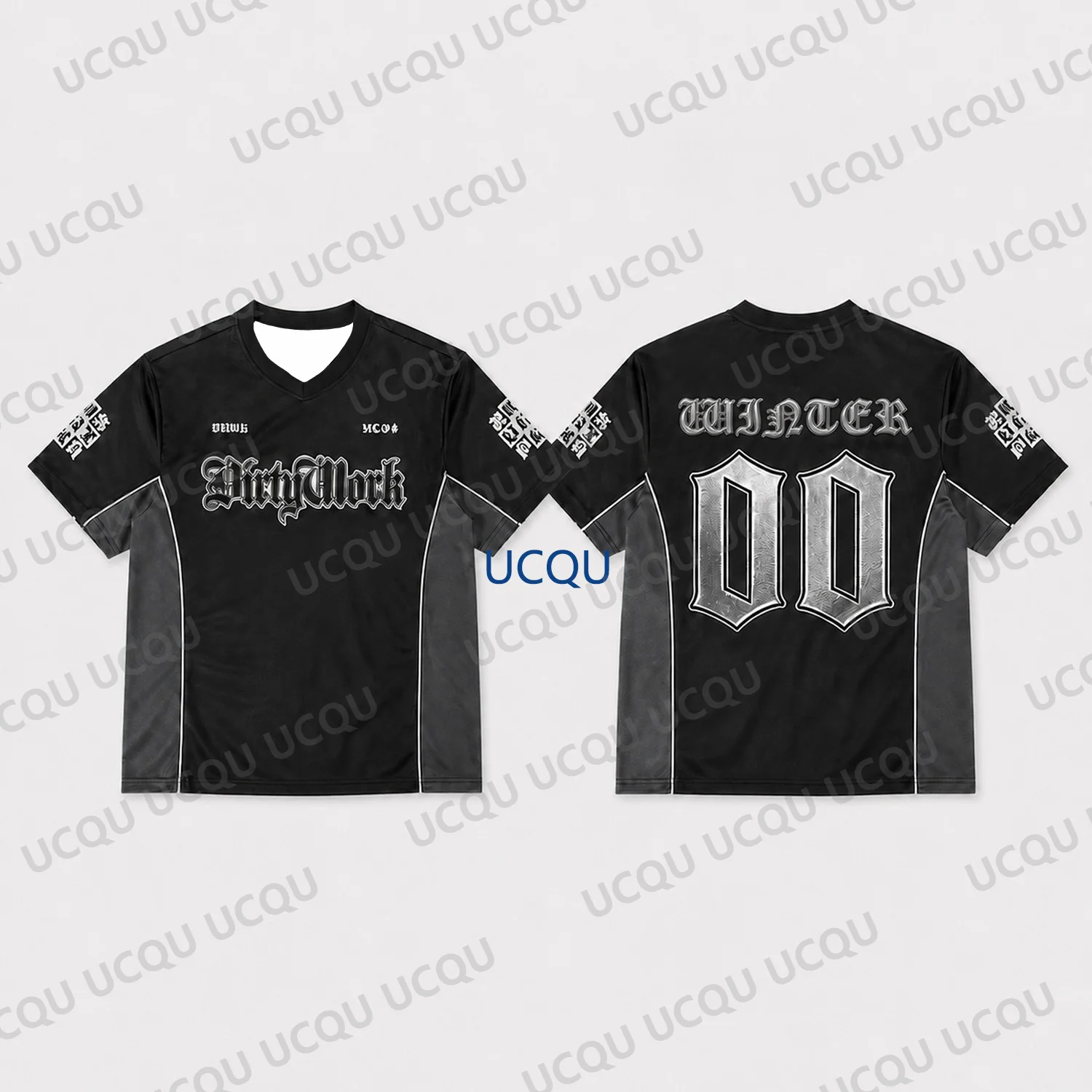 2026 Dirty Work T Shirt Set Kpop Single MD Graphic Jersey Tee Short Sleeve Fan Streetwear Adult Kids