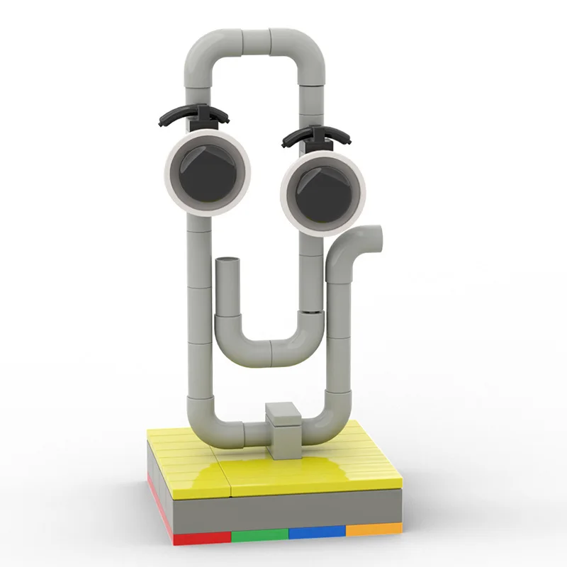 Buildmoc Creative Microsofteds Office 97 Clippy Action Figures 89PCS Bricks MOC Building Blocks Toys for Children Kids Gifts