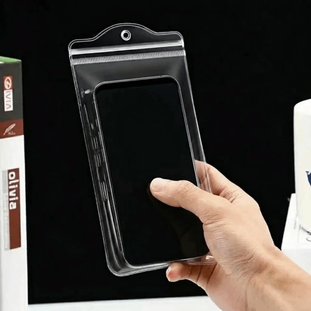 Thickened Material Transparent Phone Bag Transparent Cover Underwater Protector Dustproof Pouch Waterproof Shockproof
