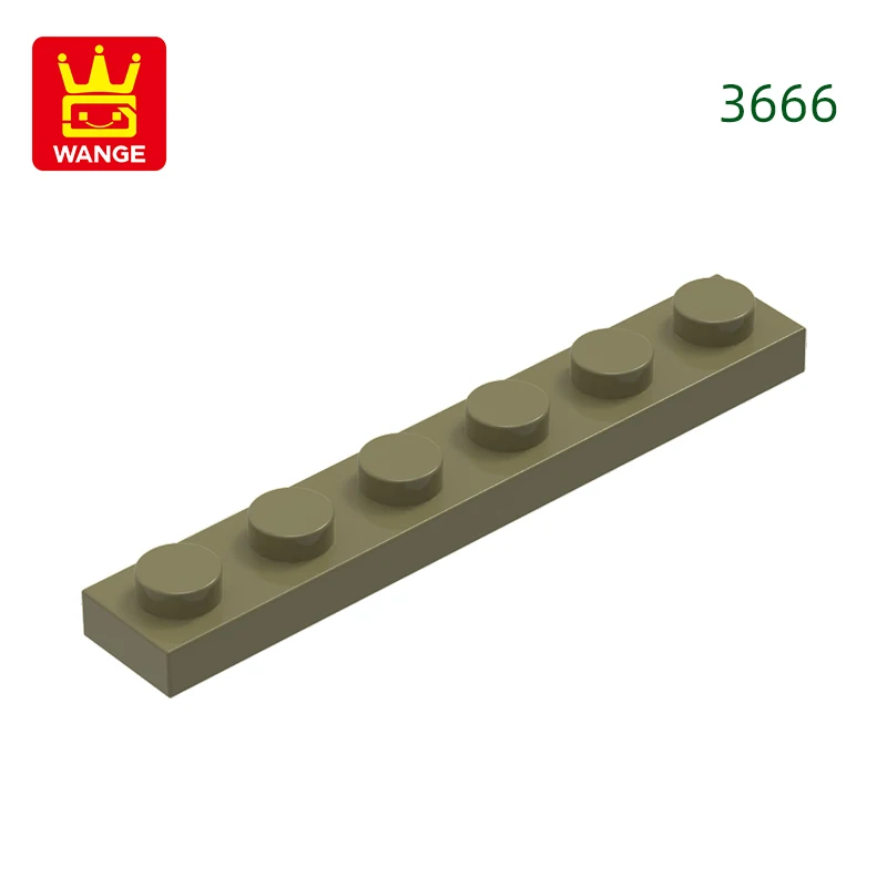 wange 102 Teile/los 3666 1x6 Grundlegende Baustein Moc Lose Teile Kompatibel mit Ziegel DIY kinder Spielzeug Montage geschenk Lagerung Box 7