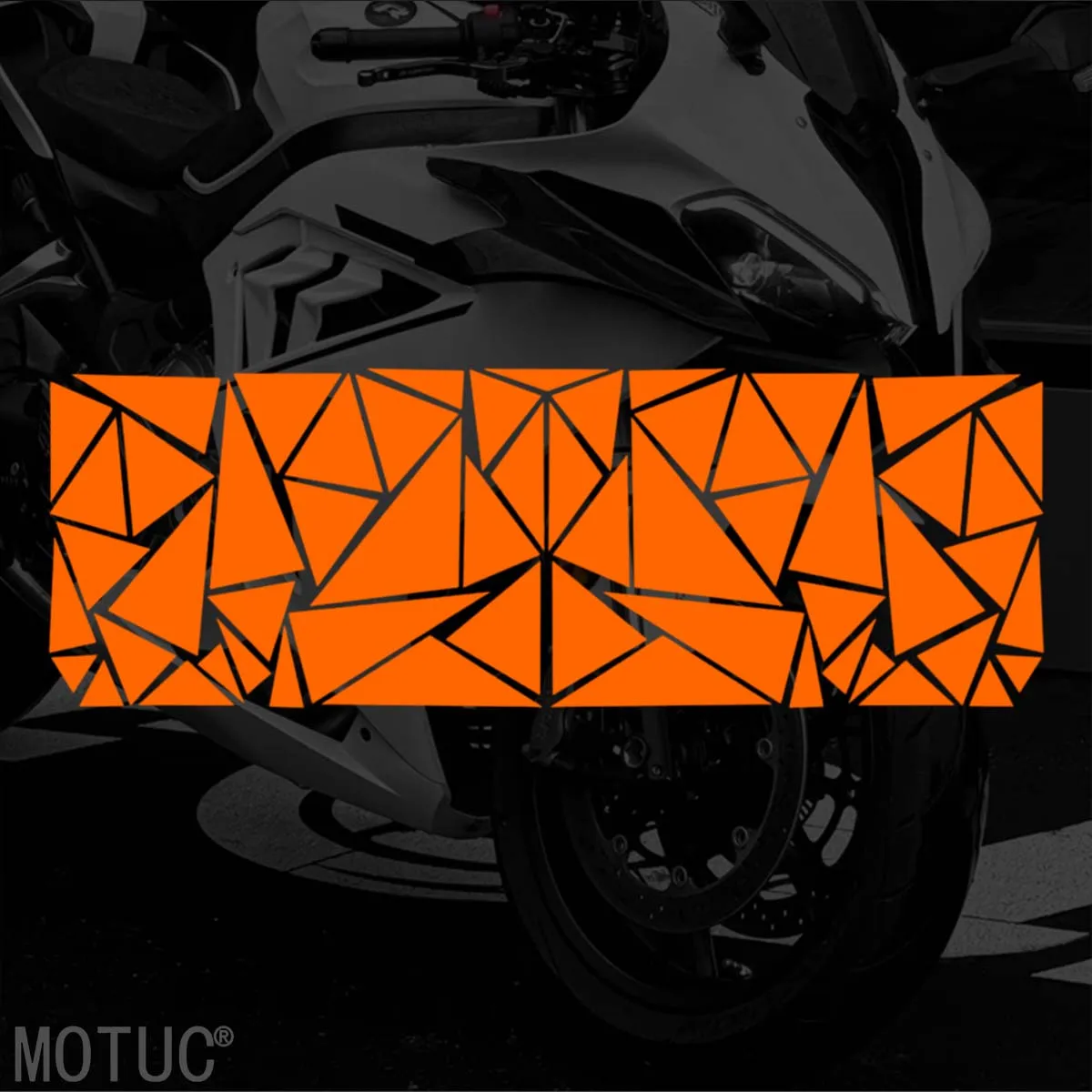 Geometrischer Riss-Motorrad-Felgenaufkleber, reflektierender Vinyl-Aufkleber, wasserdicht, UV-beständig, Felgenband, Motorrad-Dekorationszubehör – Detail 13