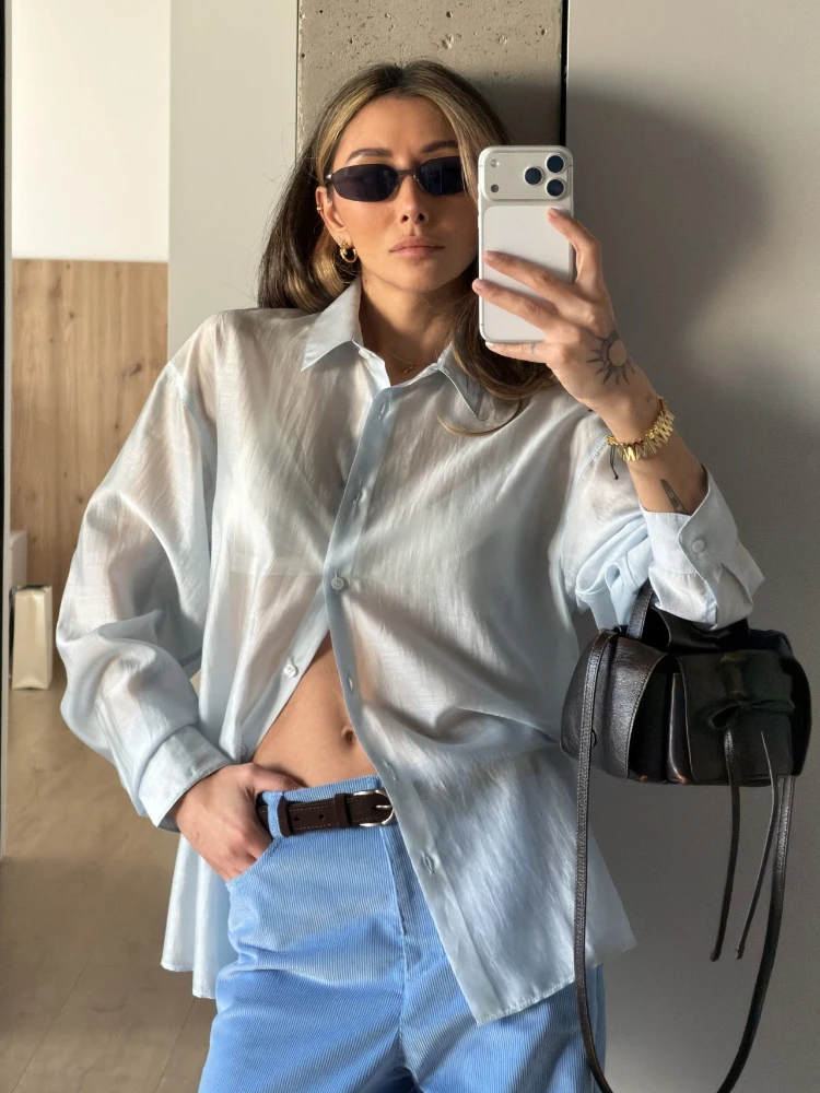 Thumbnail 3 - #51 Most Popular Womens Button Down Blouses
