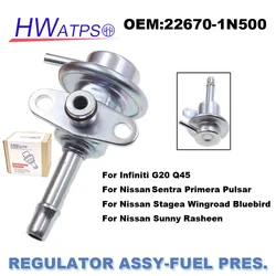 For Infiniti G20 Q45 Nissan Sentra Stagea Primera Sunny Bluebird Fuel Injection Pressure Regulator 22670-1N500 PR4150 4418208