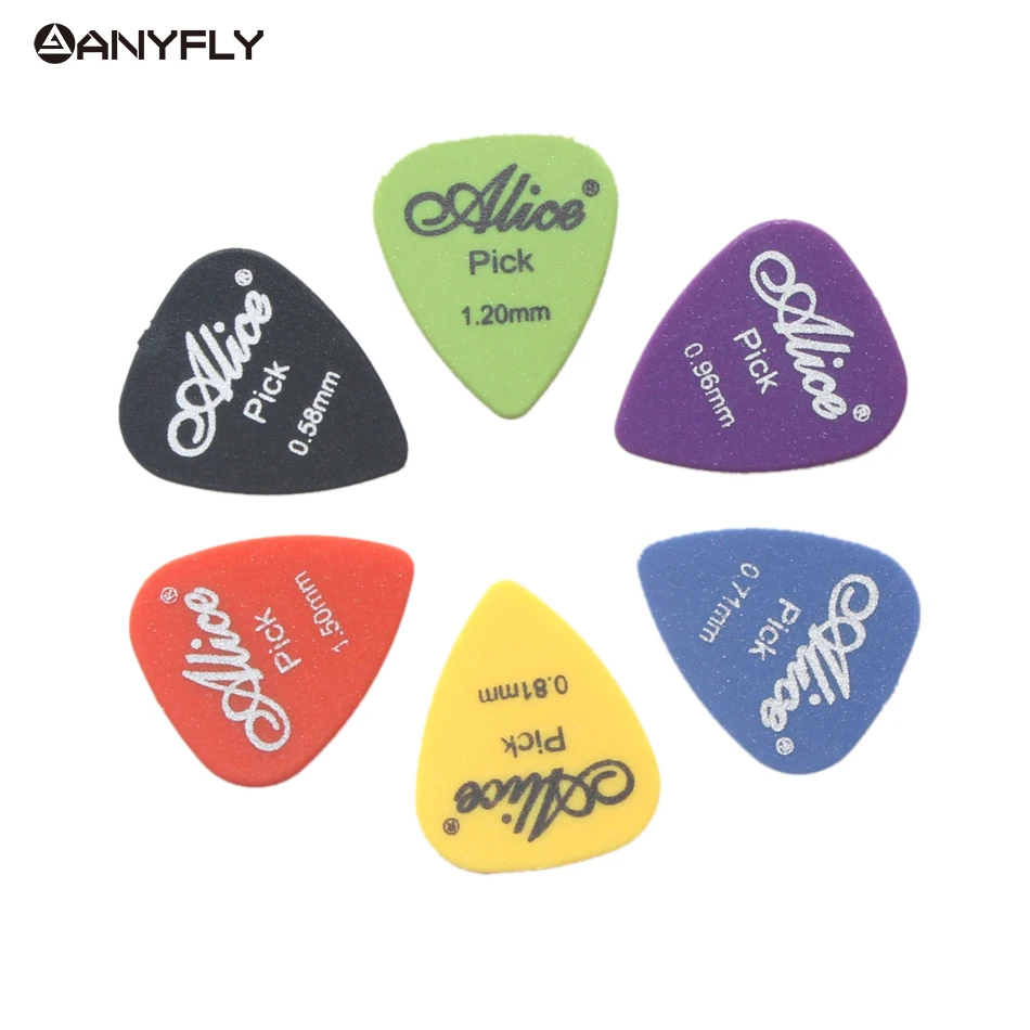 100pcs/Set Guitar Picks Alice AP-100F Acoustic Electric Matte Nylon Guitar Picks Wholesales