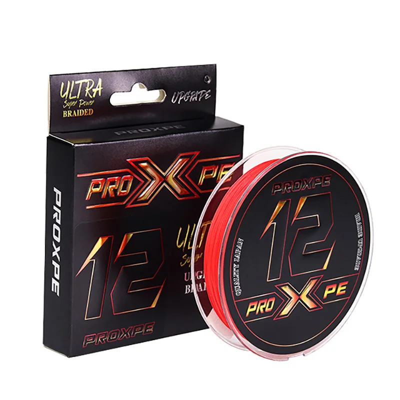 PROXPE Braided Fishing Line X8 X12 X9 100M  Multifilament PE Wire All For MaxDrag 12LB 25LB 100LB For Saltwater Sea Accessories