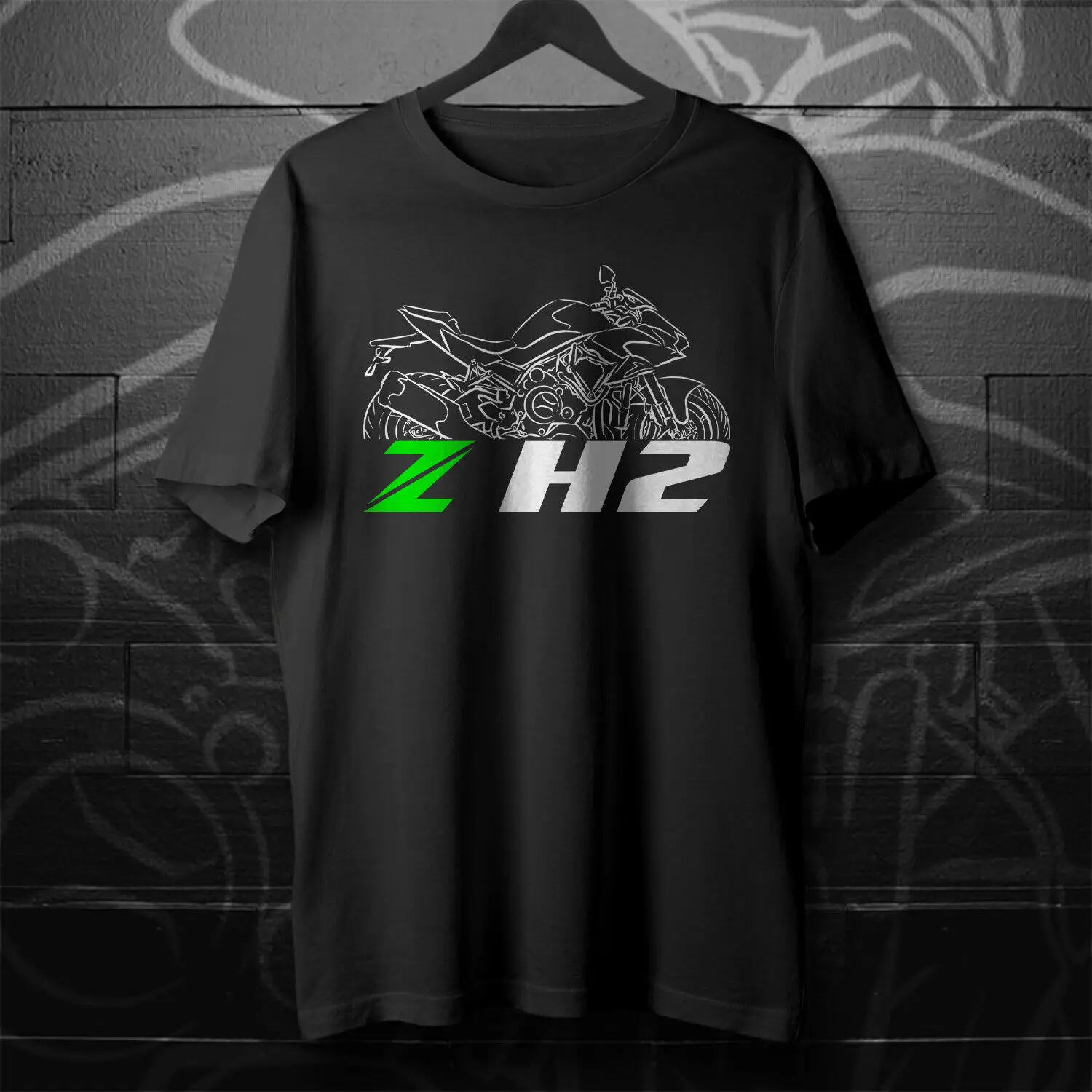 Kawasaki Z H2 2020 - 2024 - Motorcycle T-shirt for riders -