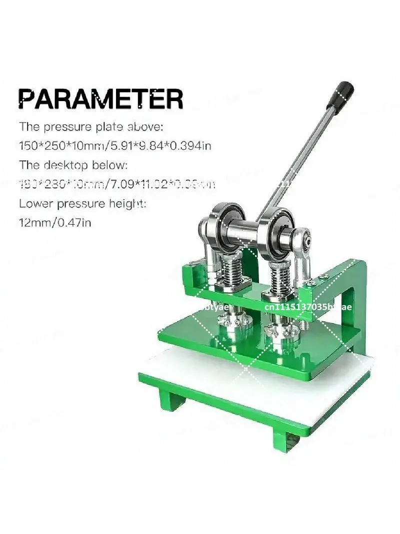 Manual Die Cutting Machine for Leather, Fabric, Paper Craft Stamping and Punching