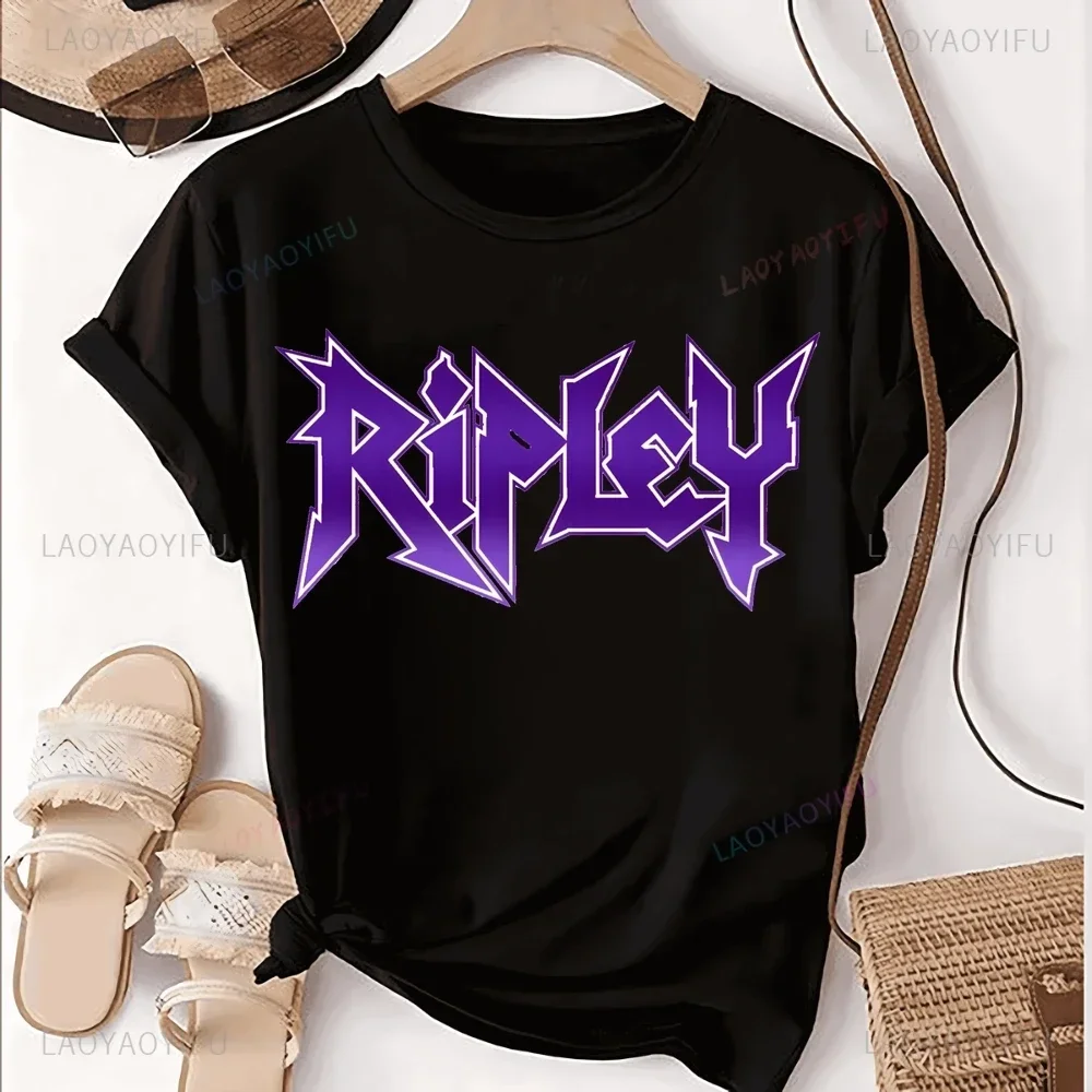 Camiseta estampada Wrestler Rhea Ripley, Top Rhea Ripley, tendencia Neutral, camiseta Unisex de manga corta Harajuku, camiseta gráfica