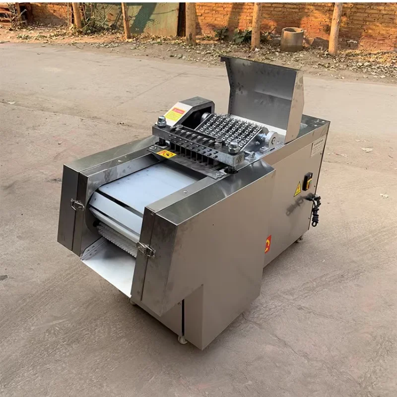 

Commercial Fully Automatic Chicken Chopping Machine Fish Cutting Machine Segmented Chicken And Duck Cutting Machine