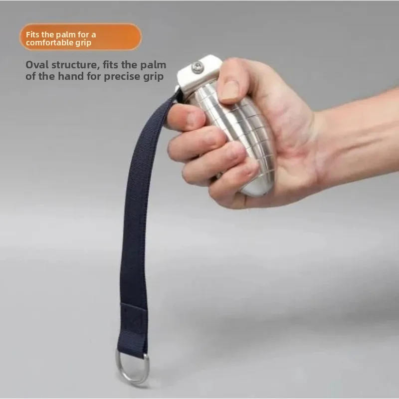 Ellipsoidal Forward Spin Belt for 304 Stainless Steel Power Wrist Trainer Punching Peak Lifting Bending Training Fitness Gear