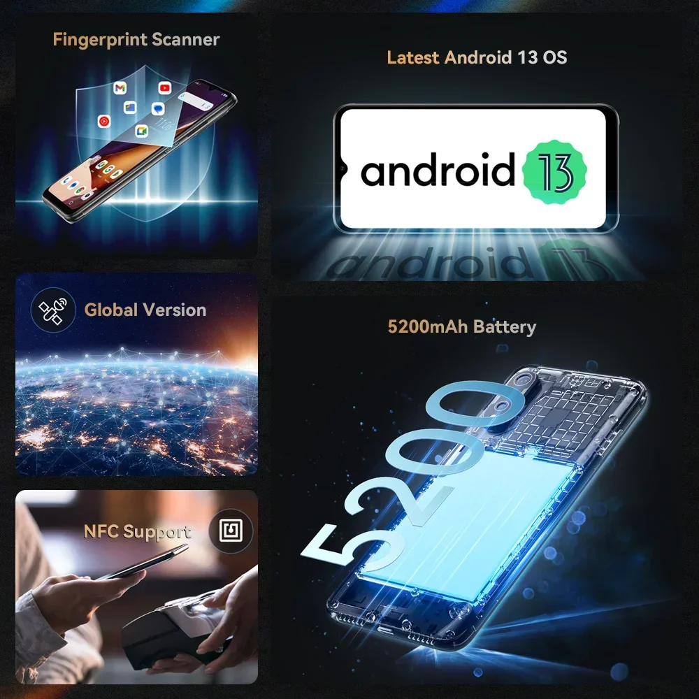 هاتف ذكي Cubot-X70 NFC ، هيليو G99 13 ، 6.583 "، تحديث 120Hz ، ذاكرة عشوائية 12GB + 256GB ROM ، بطارية 5200 mAh ، كاميرا 100MP