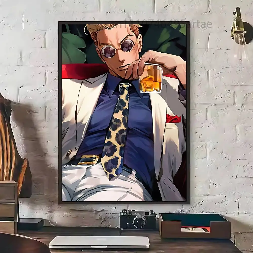 Cartoon Kento Nanami Classic Wall Art Canvas Print Poster Suitable for Home Living Room Decoration Painting