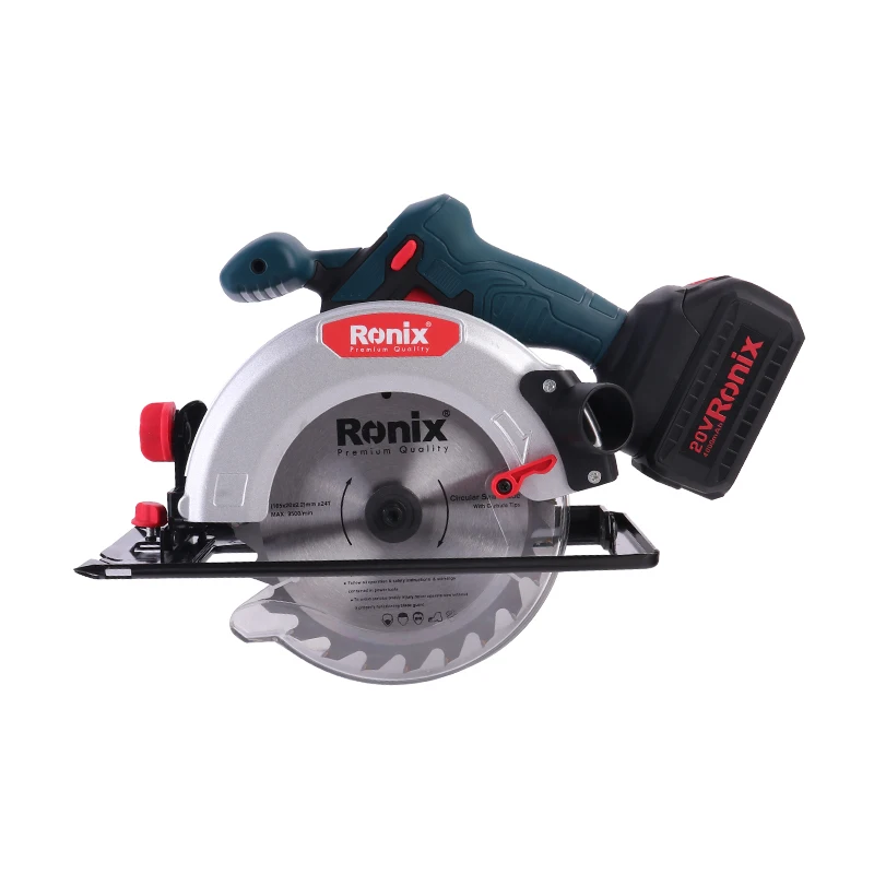 Model 8609 20v 165mm Variable Speed Cordless Mini Portable Electric Power Circular Saw with Lithium Battery