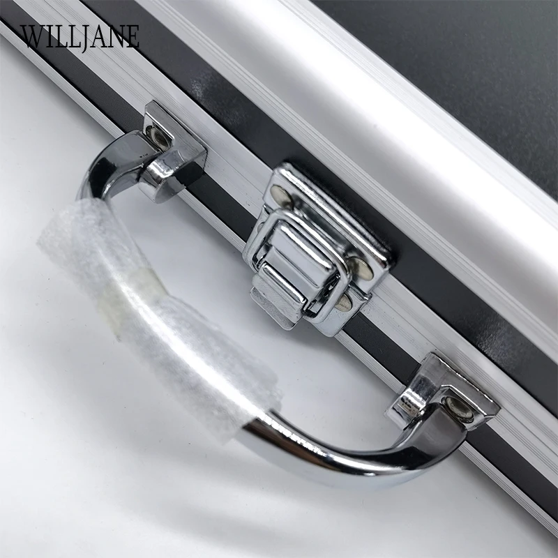 Foam Gem Jars Loosing Diamond Display Tray Metal Handle Pendant Bead Gemstones Storage Box Stone Collection Travel Carrying Case