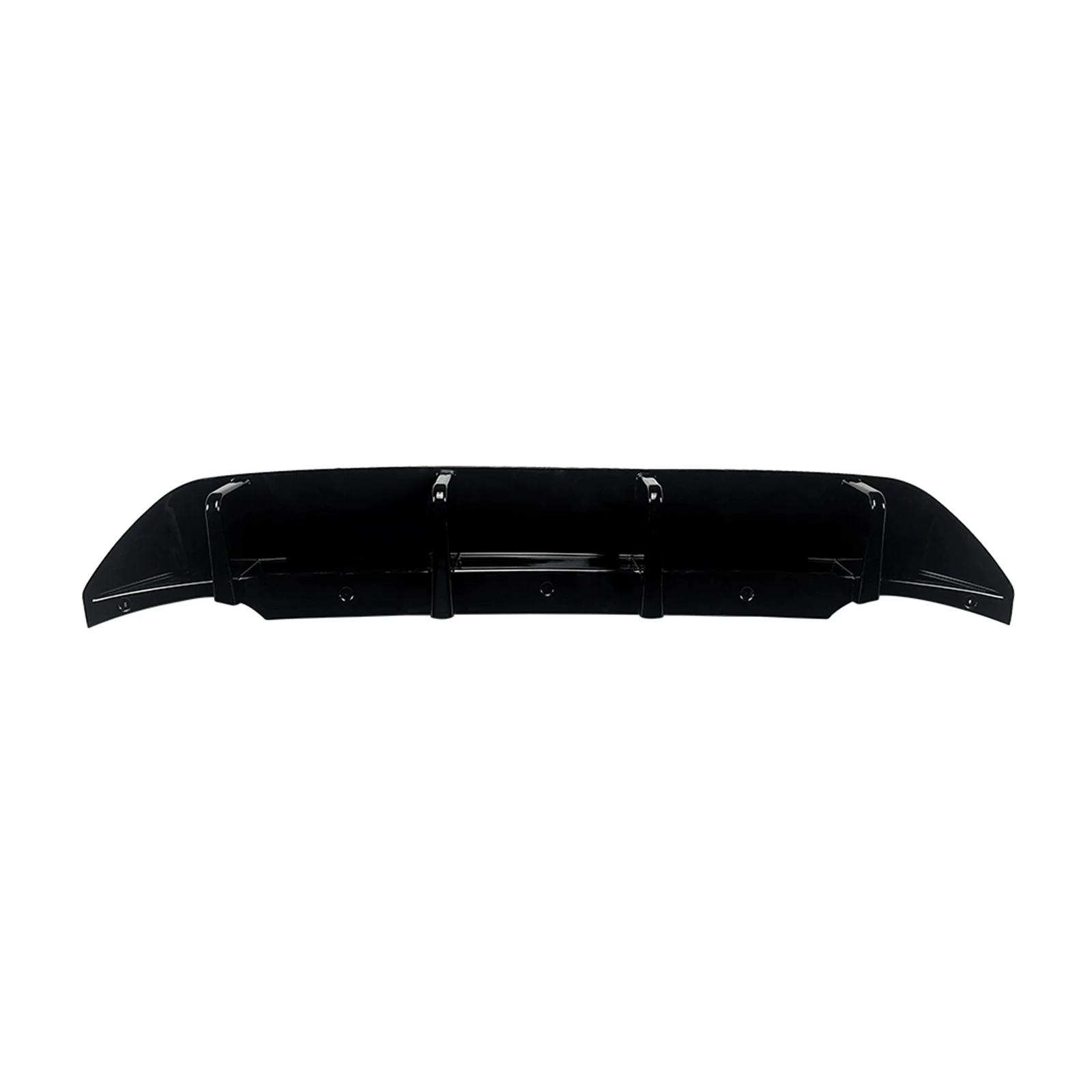Rear Bumper Diffuser Lip For Volkswagen VW T-Roc T ROC 2018-2022 Standard Versions Carbon Look/Gloss Black Tail Spoiler Splitter