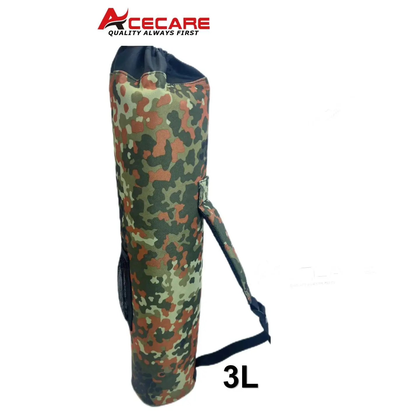 ACECARE 3L Carbon Fiber Cylinder Backpack Bag HPA Tank Protective Case Compressed Scuba Diving