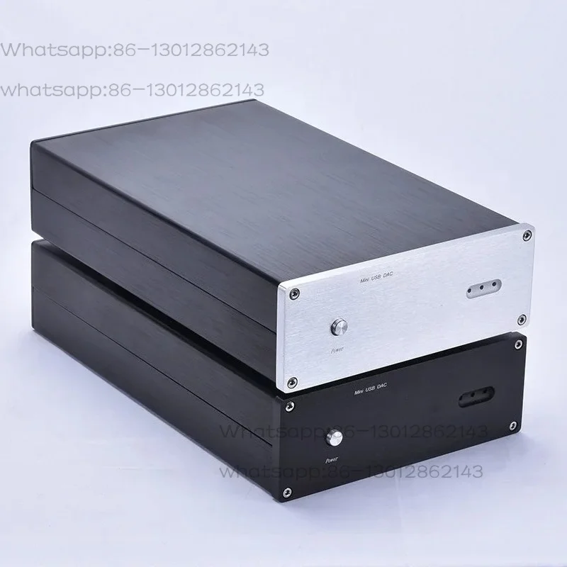 bz1907-series-aluminum-case-dac-aluminium-enclosure-stylish-sliver-and-black-audio-amplifier-chassis