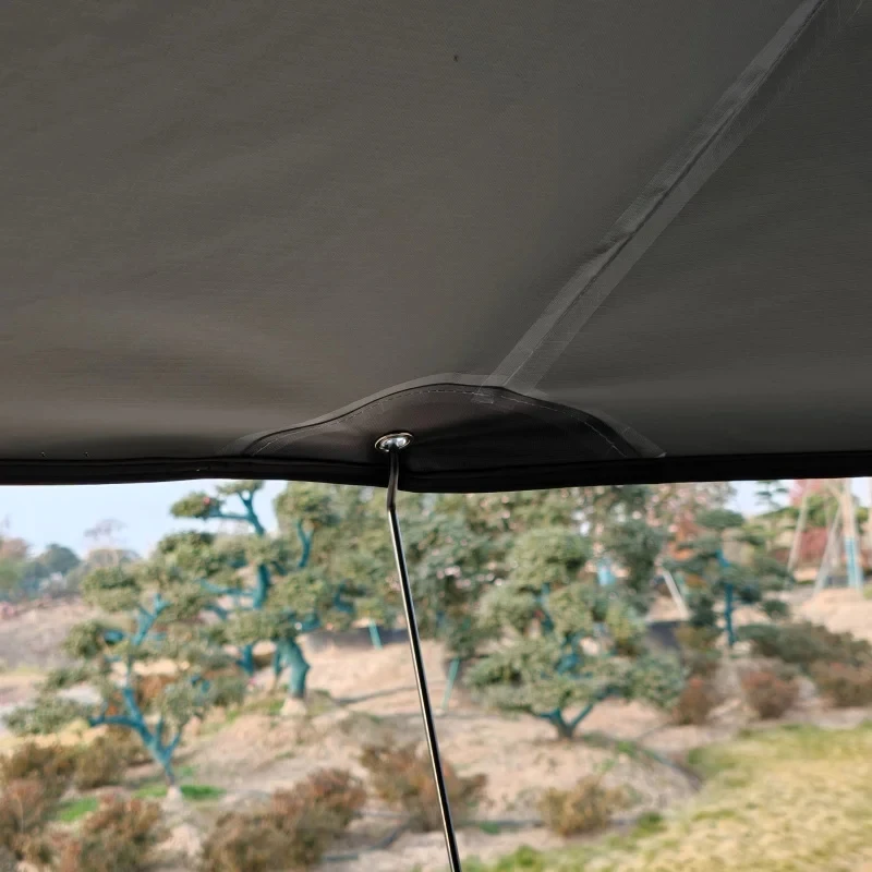 Hot Selling 4X4 Car Roof Camping RTT Tent Weight Soft Folding Top With Can Slim Den Conve High Quality