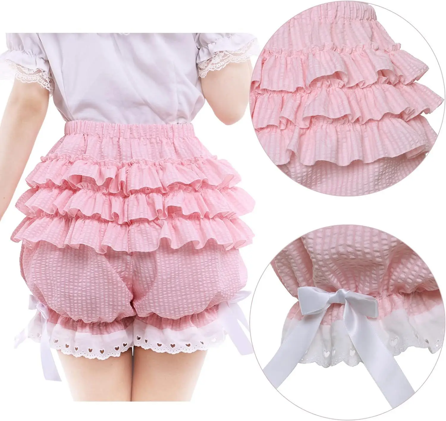 Lolita pants cute strap bow-kn - Florist Supplies บทวิจารณ์และราคา