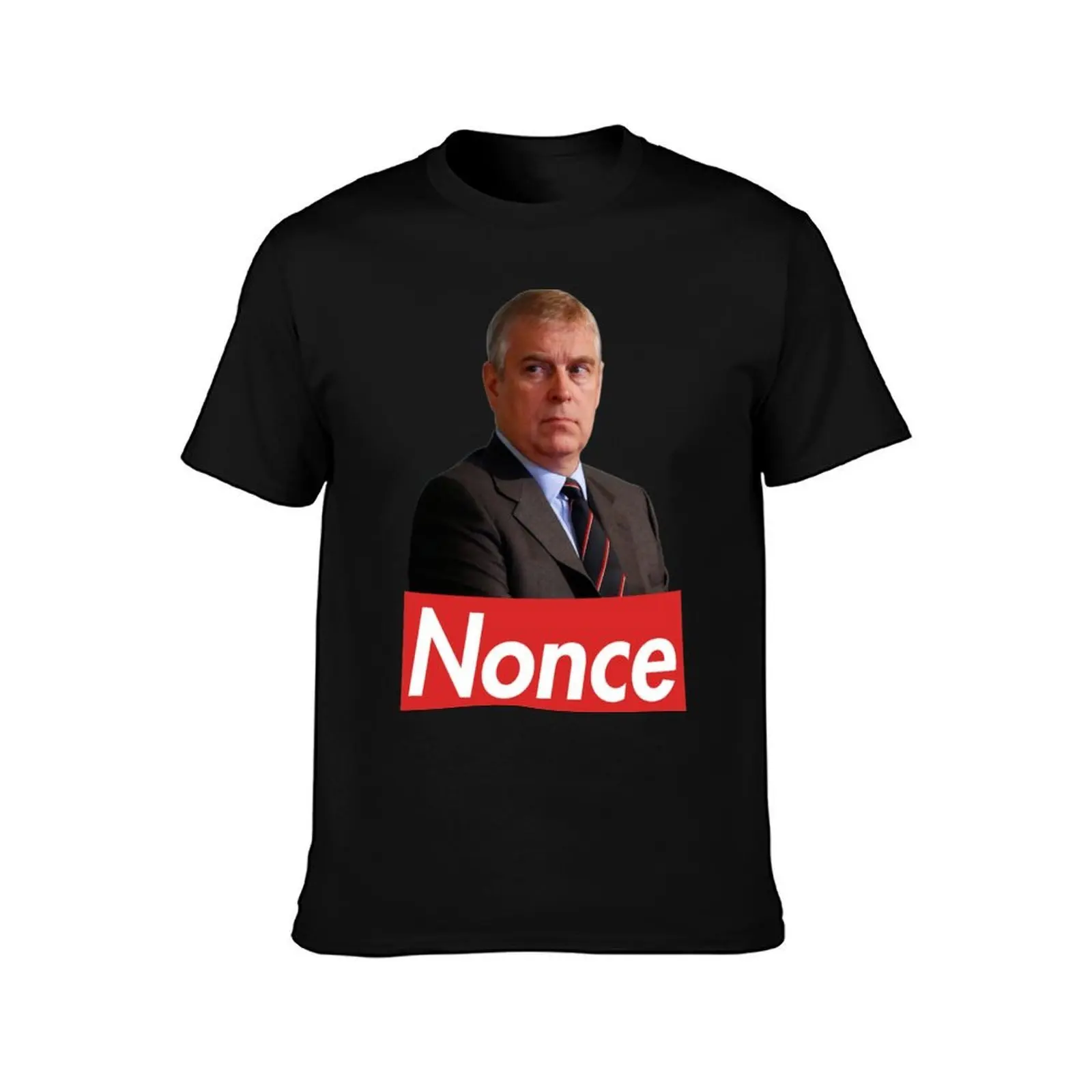 Prince Andrew Nonce T-Shirt Casual Minimalist Short Sleeve Top T-Shirt