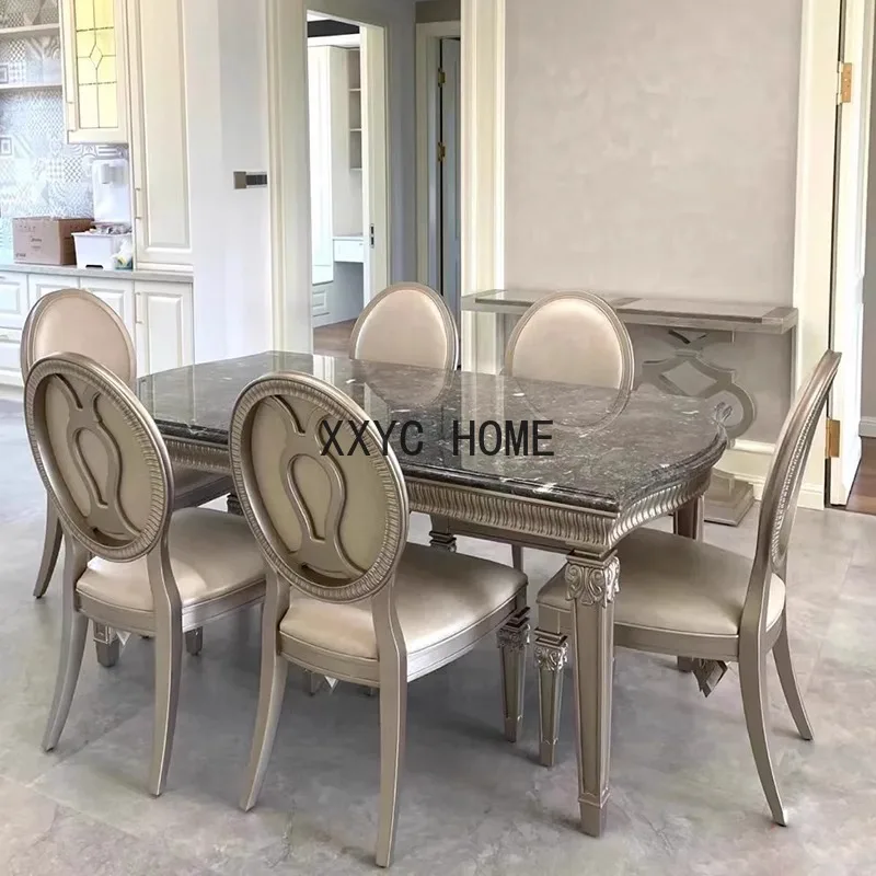 

Круглый стол Zhuyuan из массива дерева с мозаикой в американском стиле для дома