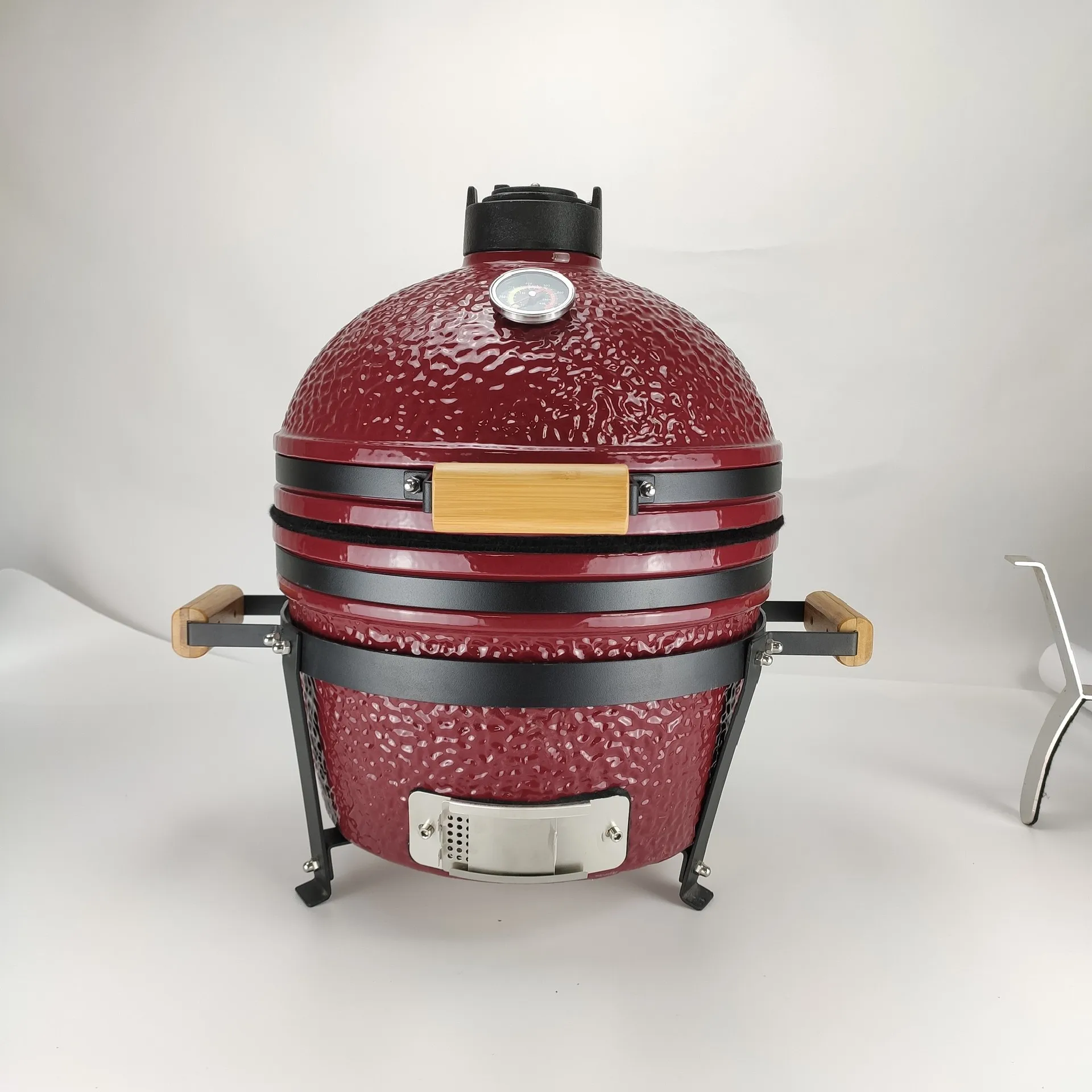16-Inch Outdoor Grill Charcoal Smoke Grill Ceramic Stew Grill
