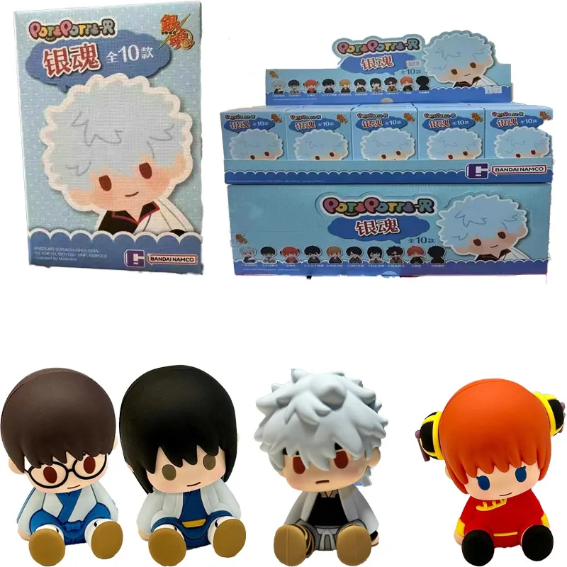 

Оригинальная слепая коробка BANDAI GINTAMA, аниме POTEPOTTE-R, слепая коробка, коллекционные детские игрушки, сумка для догадок, загадочная коробка, подарки