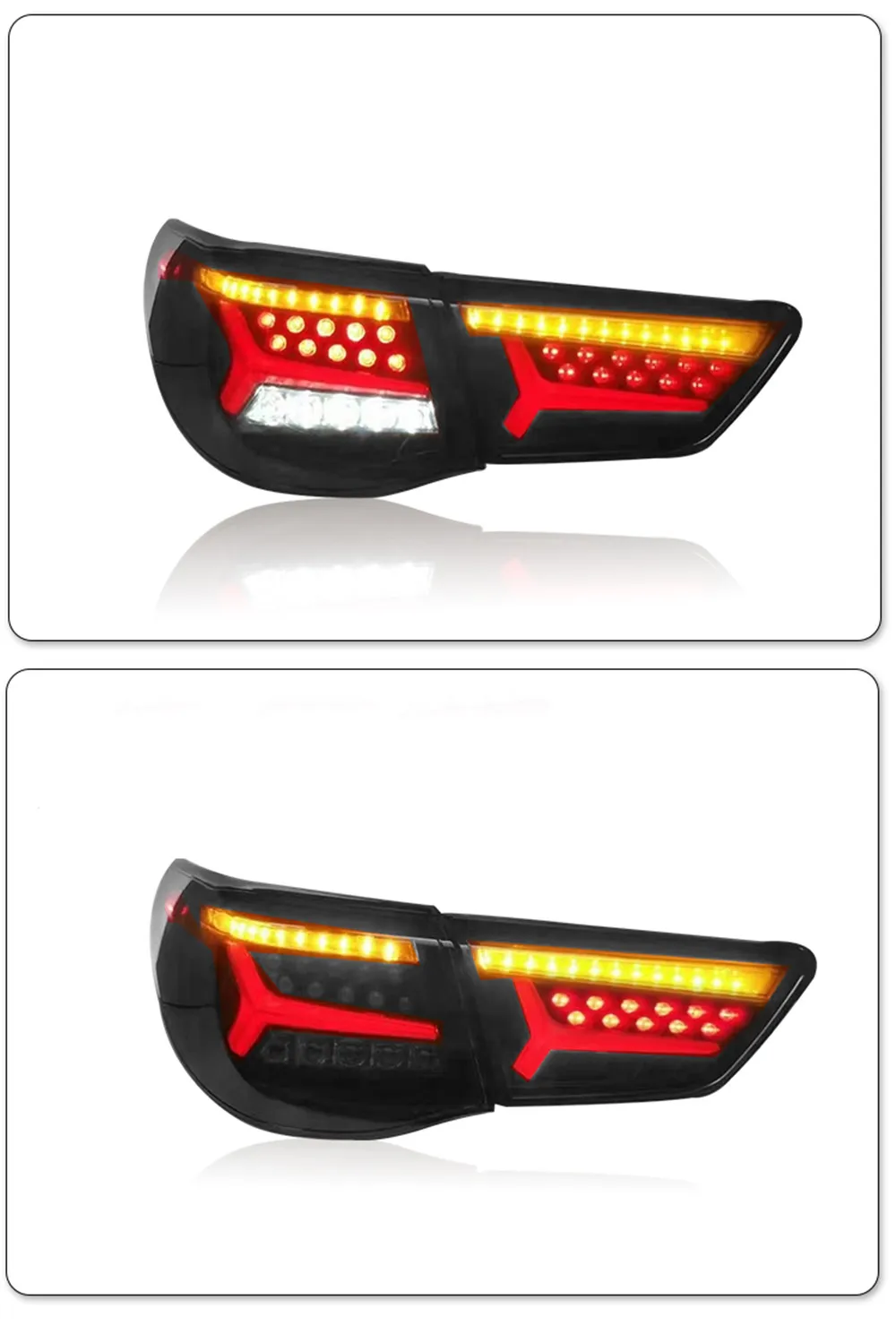 LED Tail Light for Toyota Rezi 2010-2013 Mark X With Turn Signal Brake Driving Reversing Lamp Car Accesories фары светодиодные