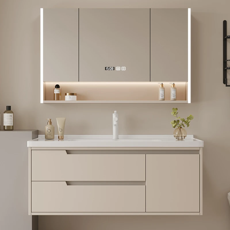 

Floor Bathroom Cabinet Storage Sinks Plastic Wardrobe Washbasin Medicine Sink Base Wall Shelf Closed Toilet Pharmacy Armadietto