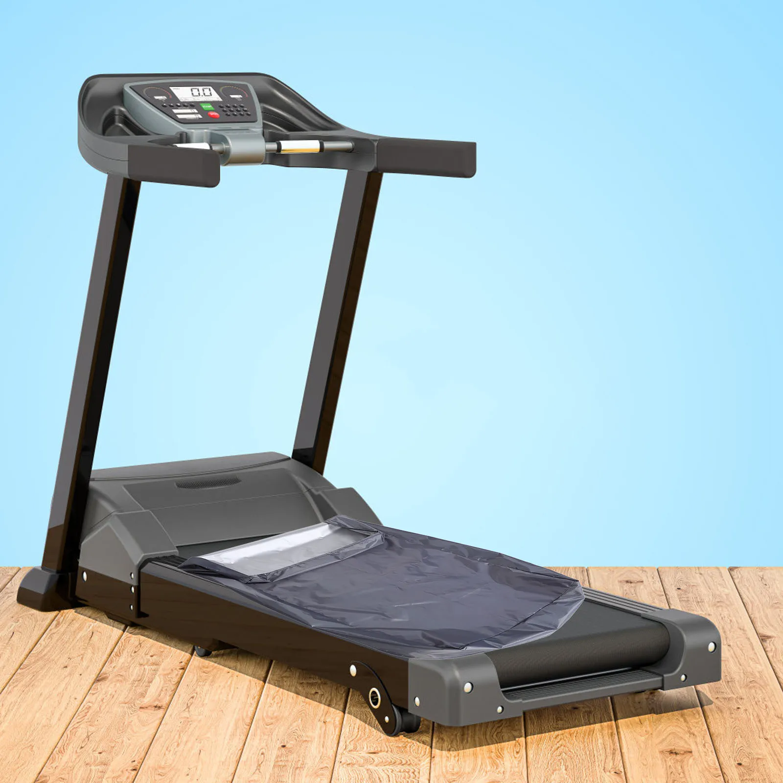 

1pc Waterproof Treadmill Oxford Cloth Fit Running Machine Durable Outdoor Indoor Protection Foldable Exercise Equipment Cover