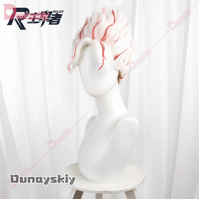 Okarun-Occult-kun Cospaly Wig Anime Dandadan Turbo Granny's Powers White Short Hair Heat-resistant Fiber Hair Free Net Halloween