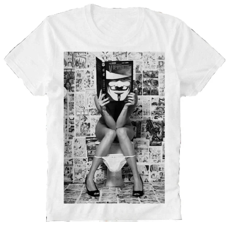 

Anonymous Disobey Guy Fawkes Vendetta Hacker Pin Sexy Girl Men Cotton T-shirt Streetwear Summer Men T Shirt clothing harajuku