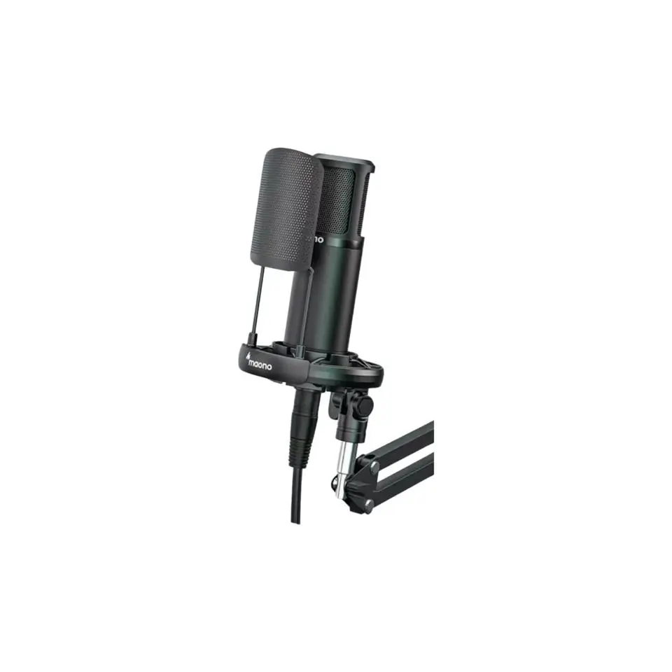Professional Microphone Cardioid XLR Capacitive Noise Reduction for Gaming Live Singing Recording