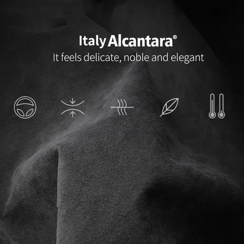 BMW F30 F31 F34 F10 F11 F07 F12 F13 X3 X4 X5 X6 F16 F20 F21 M135I 140I X1 용 핸드 스티치 알칸타라 스티어링 휠 커버