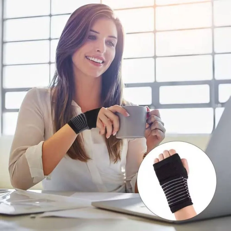 Luvas esportivas antiderrapantes com alças ajustáveis ​​para adultos, badminton, basquete, fitness, resistente ao desgaste, protetor de pulso, respirável, novo