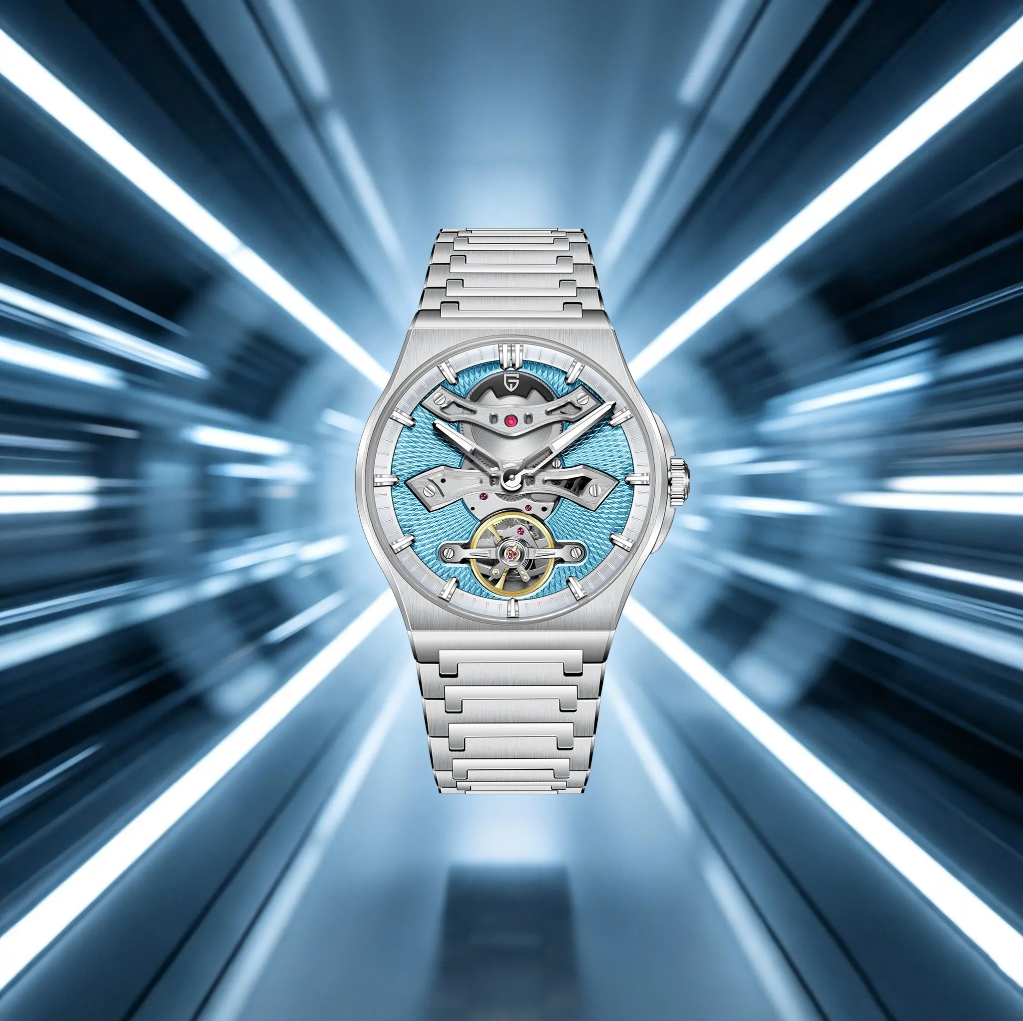 2026 PAGANI DESIGN Luxury Elegance Men Mechanical Watches For Men Stainless Guilloché Dial Sapphire Business Formal Dress Watch