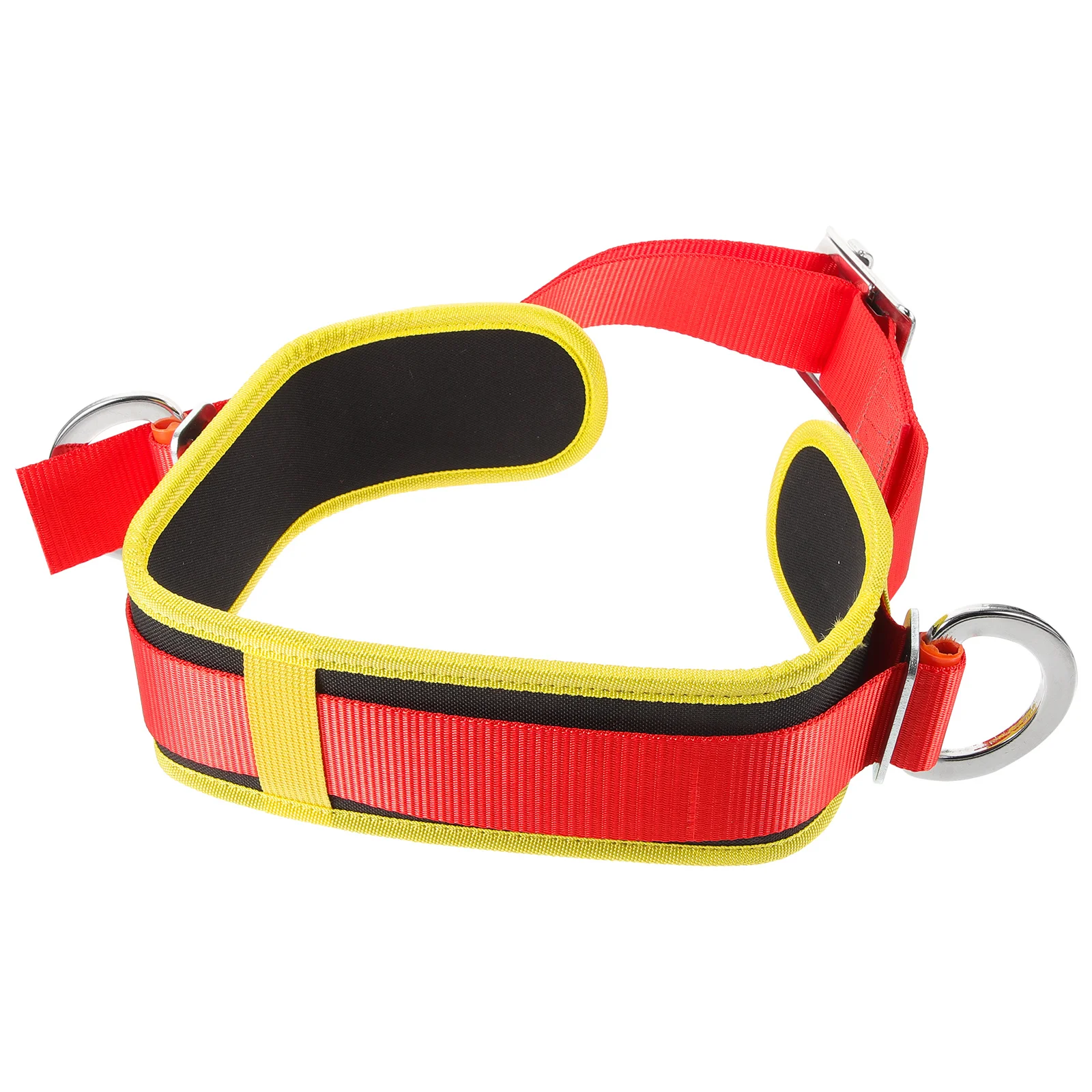 

Outdoor Single Waist Tree Climbing Harness Strap Protection Polyester Heavy Duty