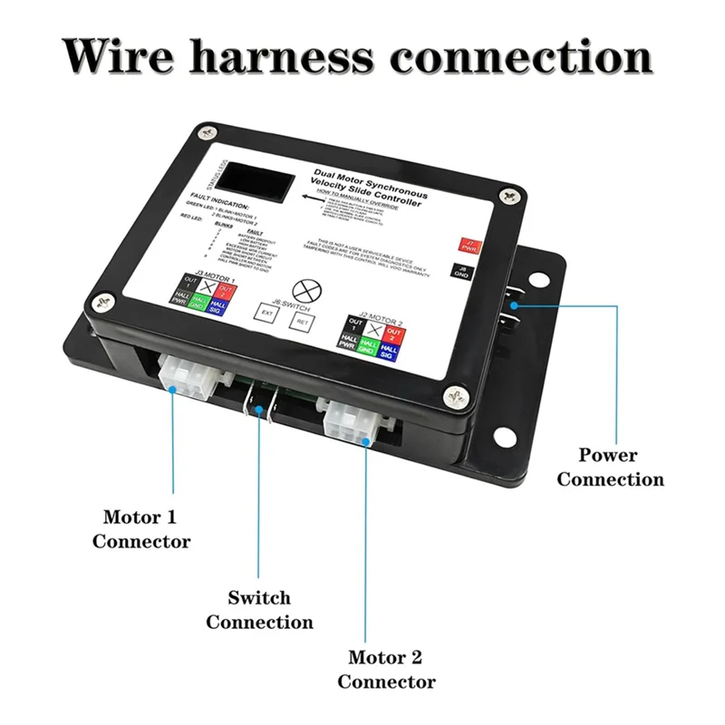 

For Lippert 13398-D0 Dual Motor Synchronous Velocity Slide Controller V-Sync II