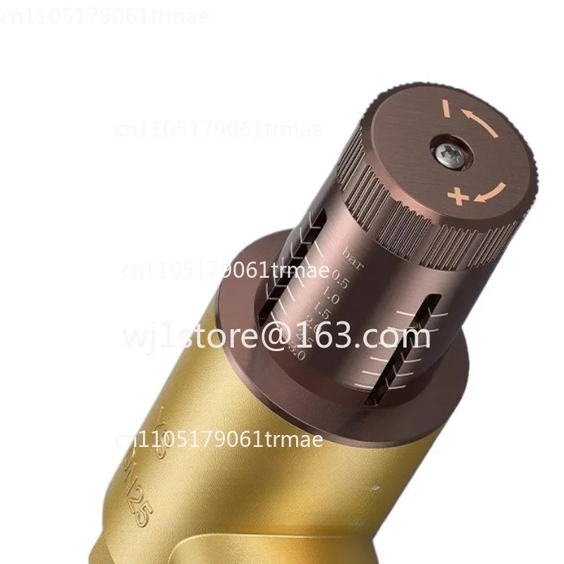 Copper differential pressure bypass valve, air conditioning heat pump visual adjustable differential pressure bypass valve