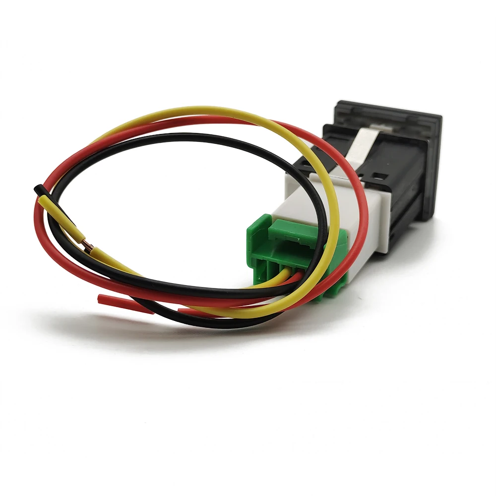 Auto Rotes LED-Licht Ein/Aus-Schalter Sternenhimmel Deckenbeleuchtung Ambiente-Lichtschalter für VW Golf 6 Jetta 5 MK5 Caddy EOS Scirocco 06-11 – Detail 3