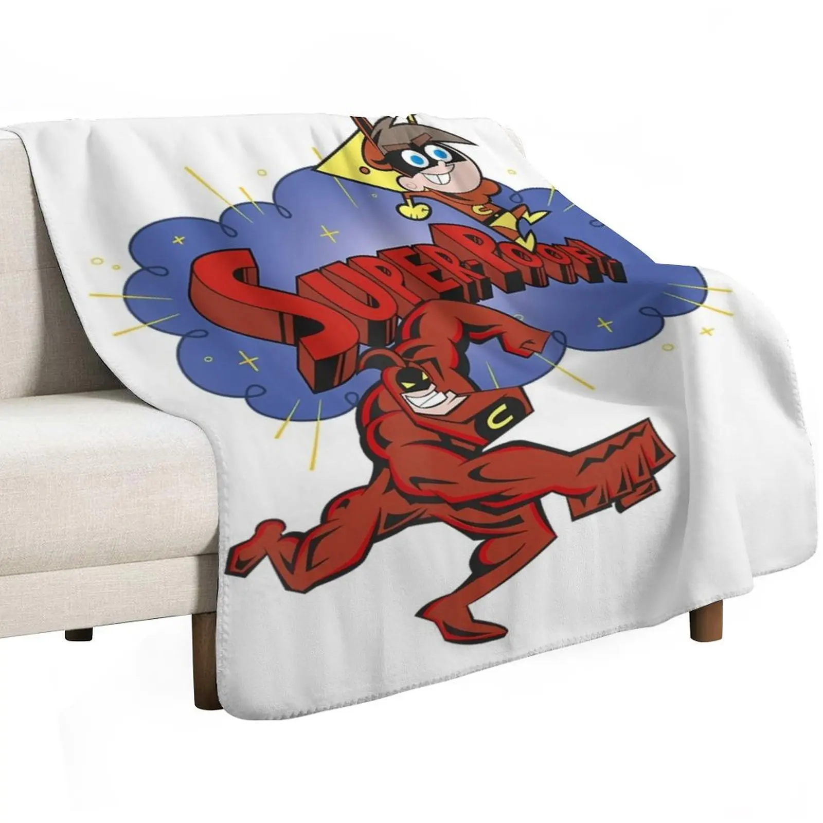 The Fairly Vintage - The Fairly Kids Movie Throw Blanket Furry Blankets Sofas Of Decoration Retros Heavy bed plaid Blankets