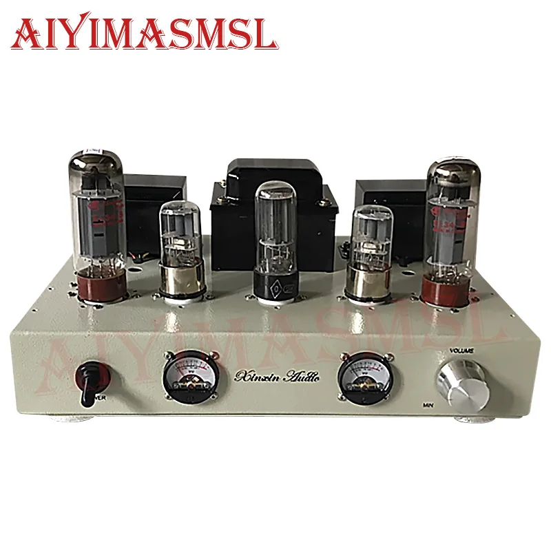 

AIYIMA SMSL HIFI EL34 KT66 6V6 5881A 5U4C 6G2P Single-ended Class A Vacuum Tube Amplifier Manual 2.0 9W Power Amplifier Audio